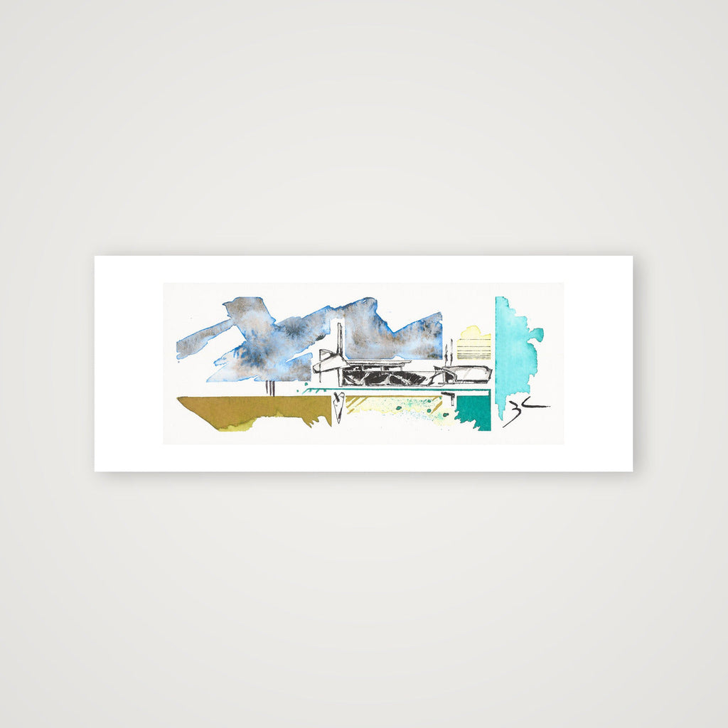 Study 89 — 76×30cm, 30×12" Print only